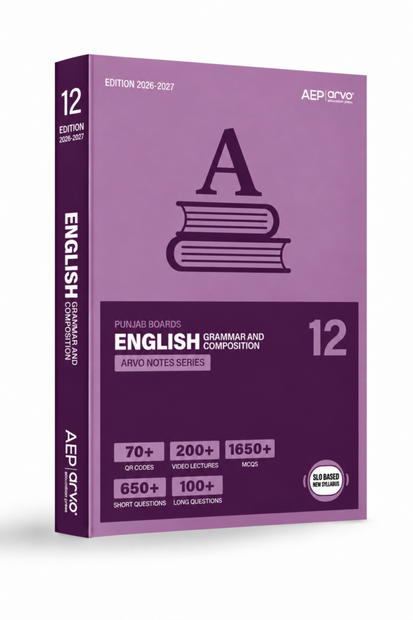 English (Grammar & Composition) – Class 12th – New Edition (2026-2027)