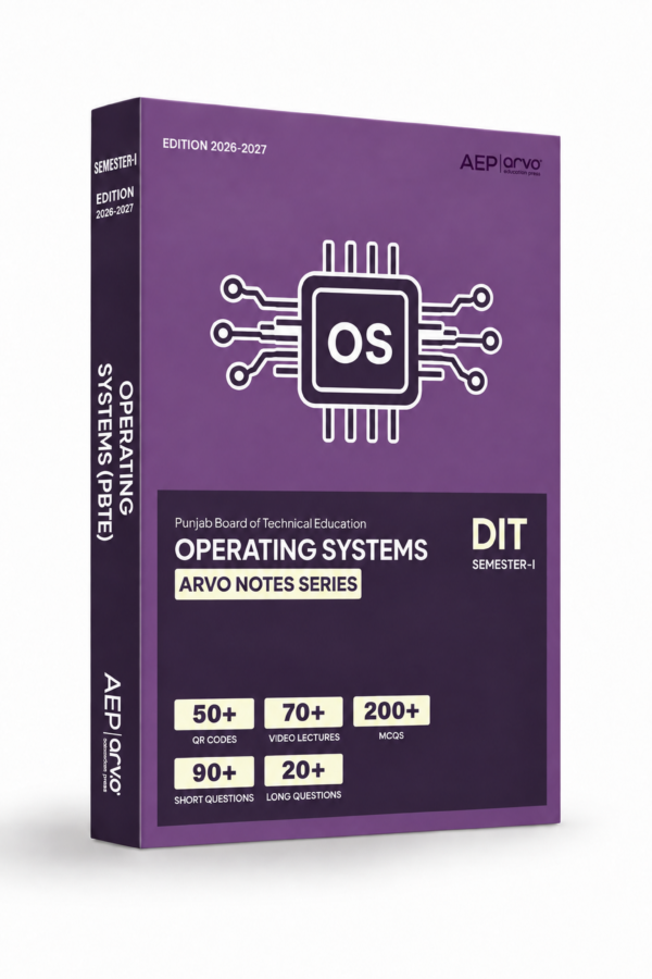 Operating System – DIT (Semester-1) – New Edition (2026-2027)
