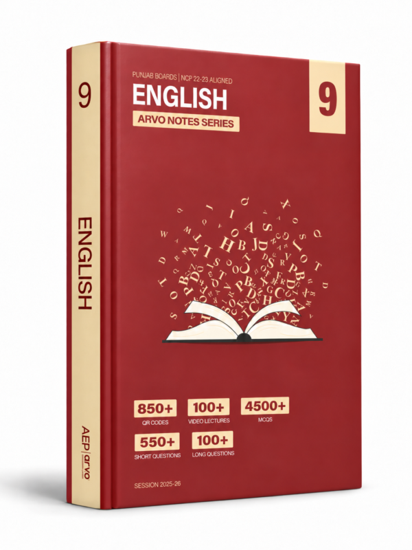 English – Class 9th (Edition 2025-2026)