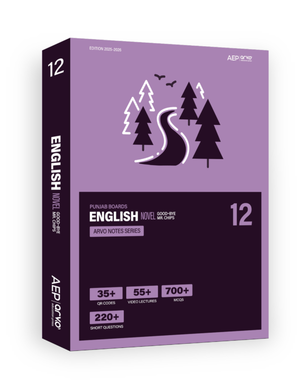 English Novel – Class 12th (Old Edition 2025-2026)